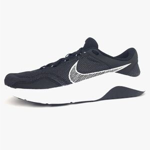 Nike Legend Essential Dual-Tone Black and White Athletic Shoes